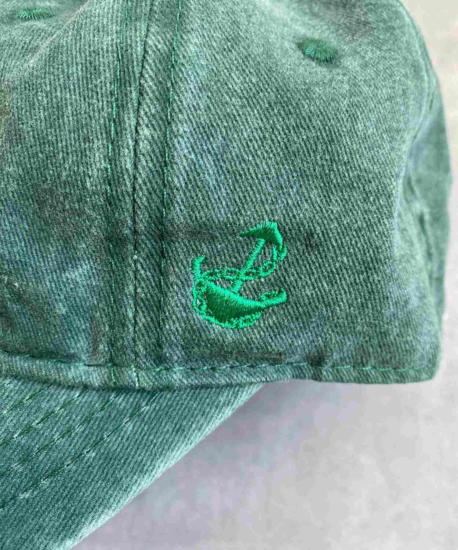 フック HOOK HOOK -original-/BROOKLYNアメカジ立体刺繍ウォッシュコットンキャップ