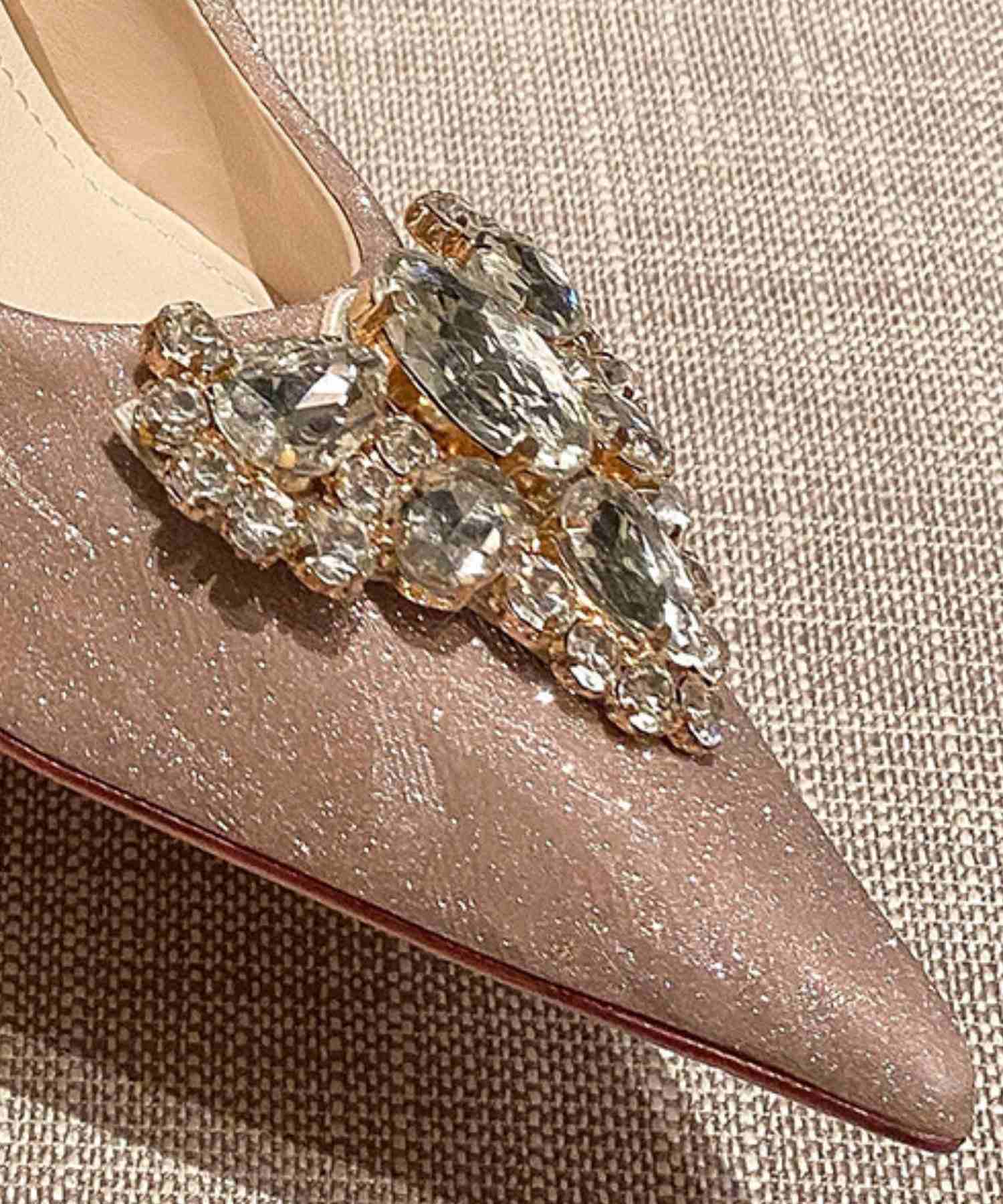 ジャスミングランディフローラム Jasmine Grandiflorum 【跟高6cm】珠飾高跟鞋