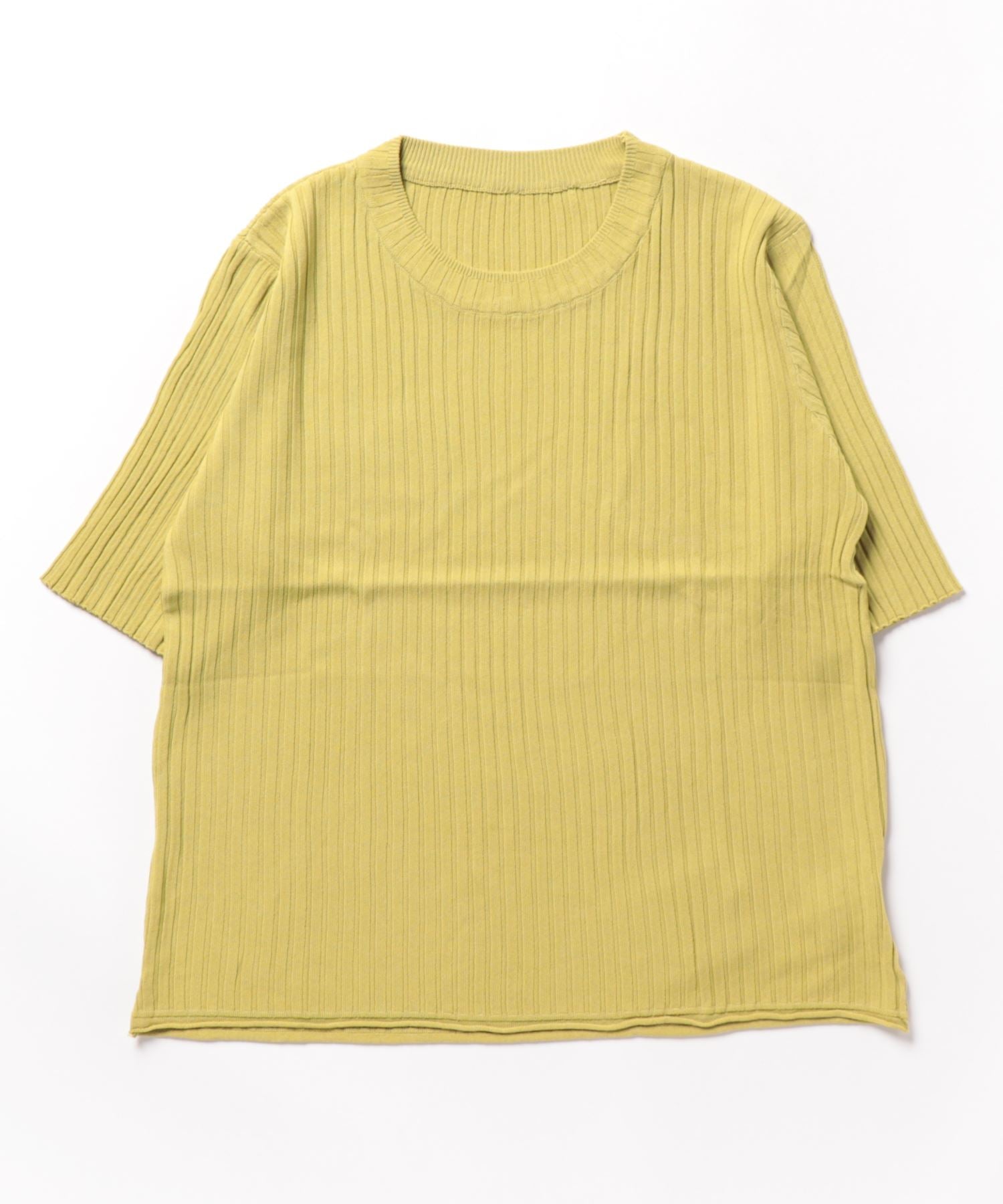 Jasmine Grandiflorum Large Ribbed Cut and Sew Top