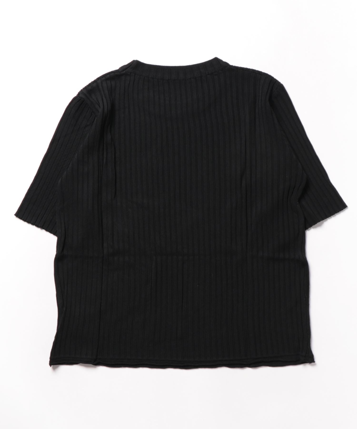 Jasmine Grandiflorum Large Ribbed Cut and Sew Top