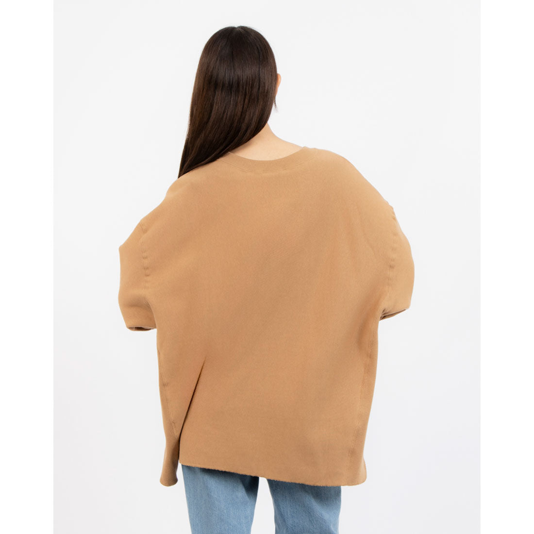 トーナル TONAL【81BRANCA】RHODEISLANDロゴスウェットカットソー ブラウン