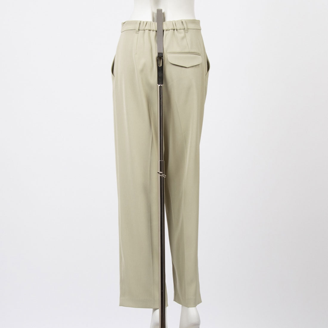 トーナル TONAL ツータックテーパードパンツ ライトグリーン