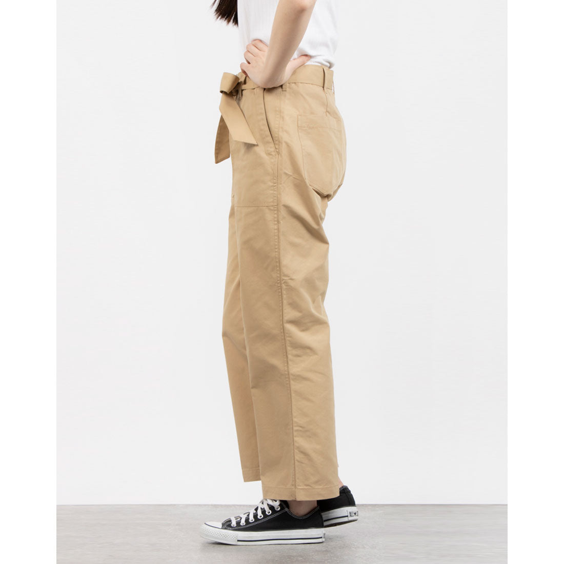 トーナル TONAL ベイカーパンツ ベージュ