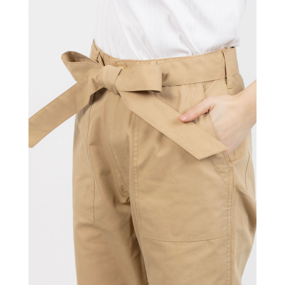 トーナル TONAL ベイカーパンツ ベージュ