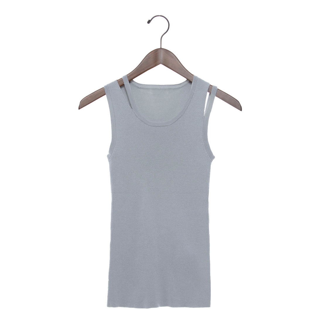 トーナル TONAL カットアウトタンクトップ