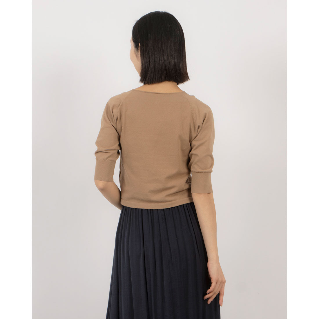 トーナル TONAL ショルダータックパールカーデ