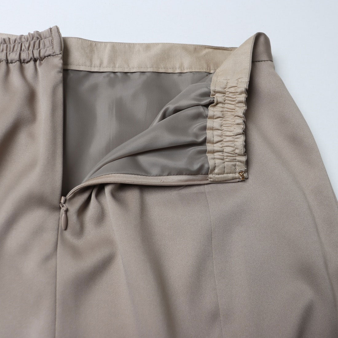トーナル TONAL サテンフレアマーメイドスカート