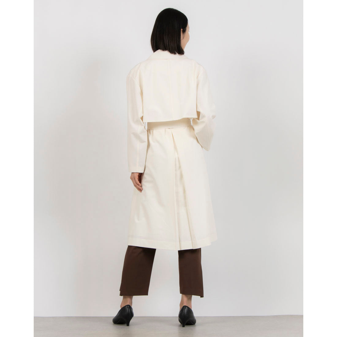 トーナル TONAL 2WAYトレンチコート （アイボリー） アイボリー