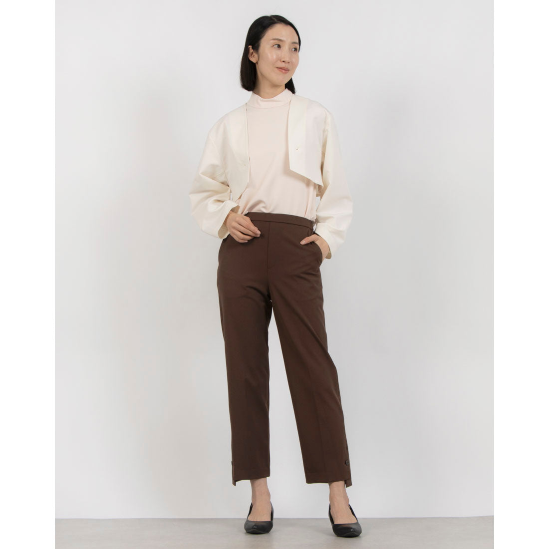 トーナル TONAL 2WAYトレンチコート （アイボリー） アイボリー