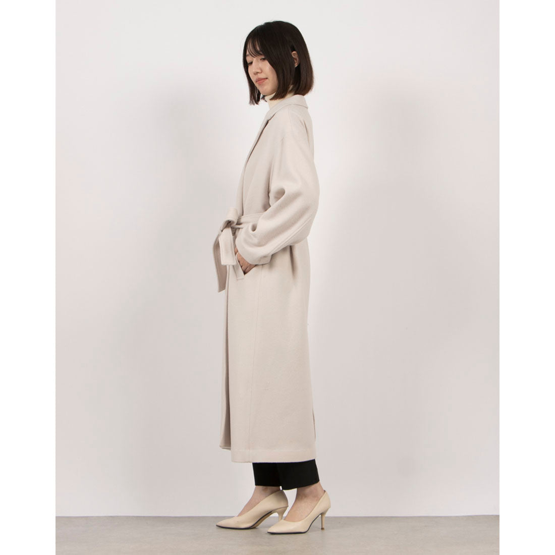 トーナル TONAL ウールビーバーテーラーコート