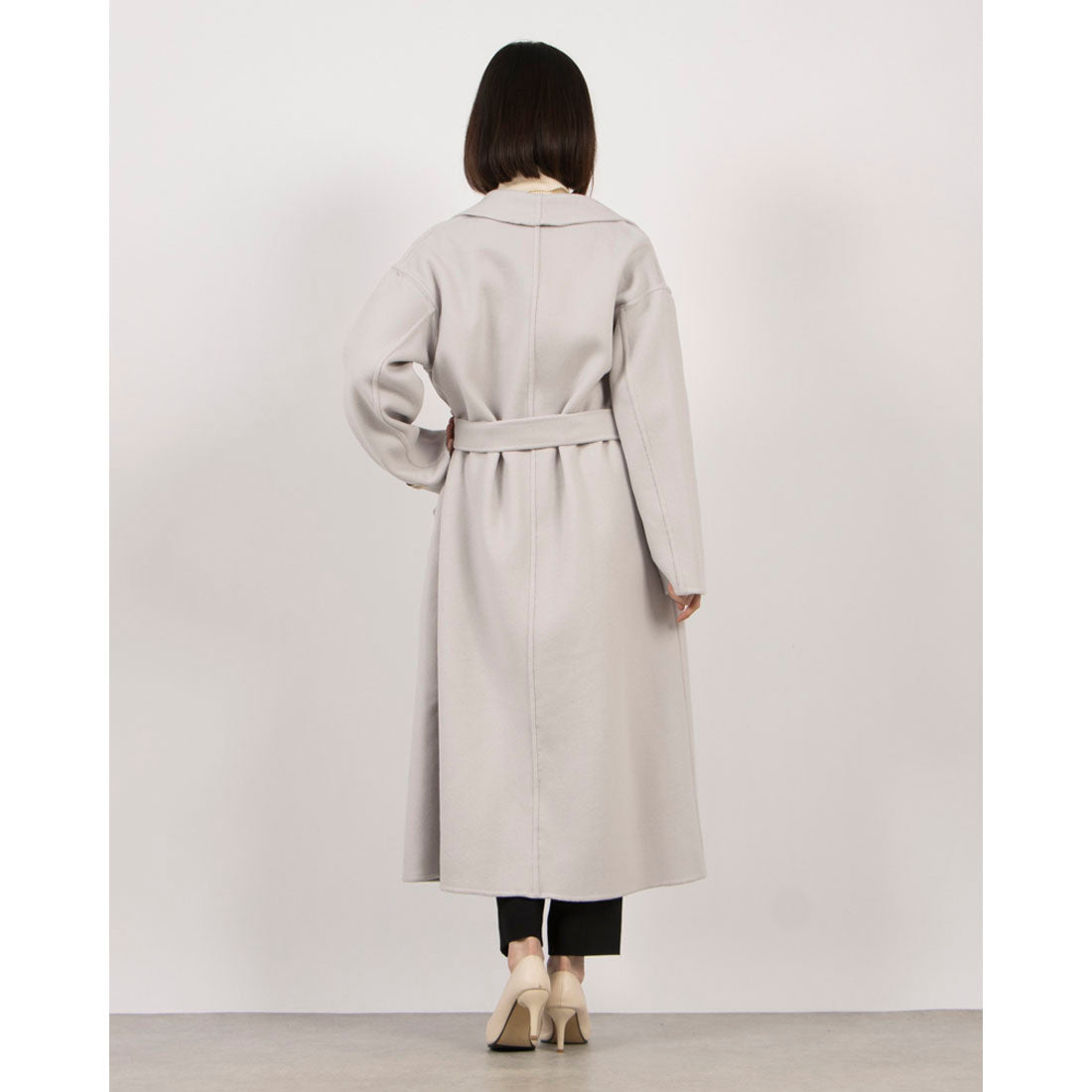 トーナル TONAL ウールリバービックカラーコート