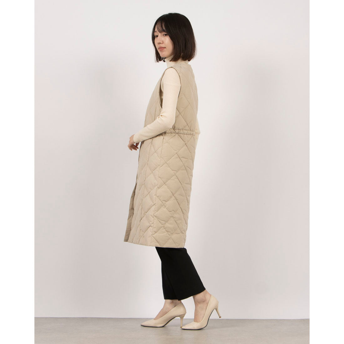 トーナル TONAL ロングジレ
