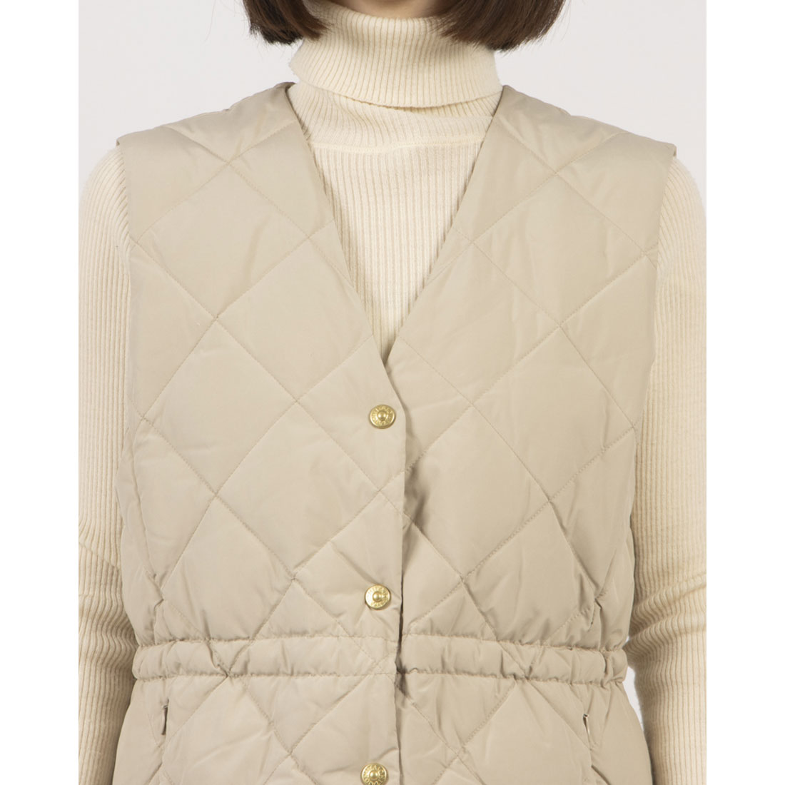 トーナル TONAL ロングジレ