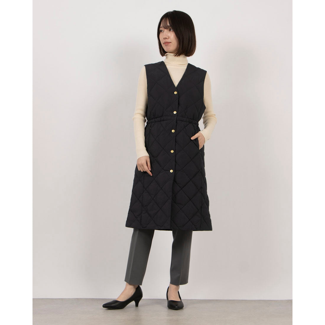 トーナル TONAL ロングジレ