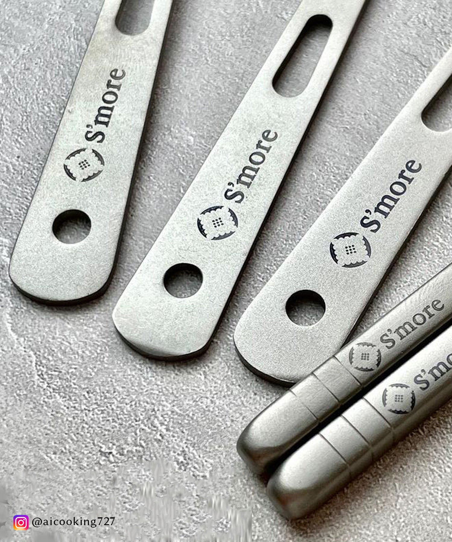 S'more S'more 【smore】 New Product Smore Cutlery 4-Piece Set