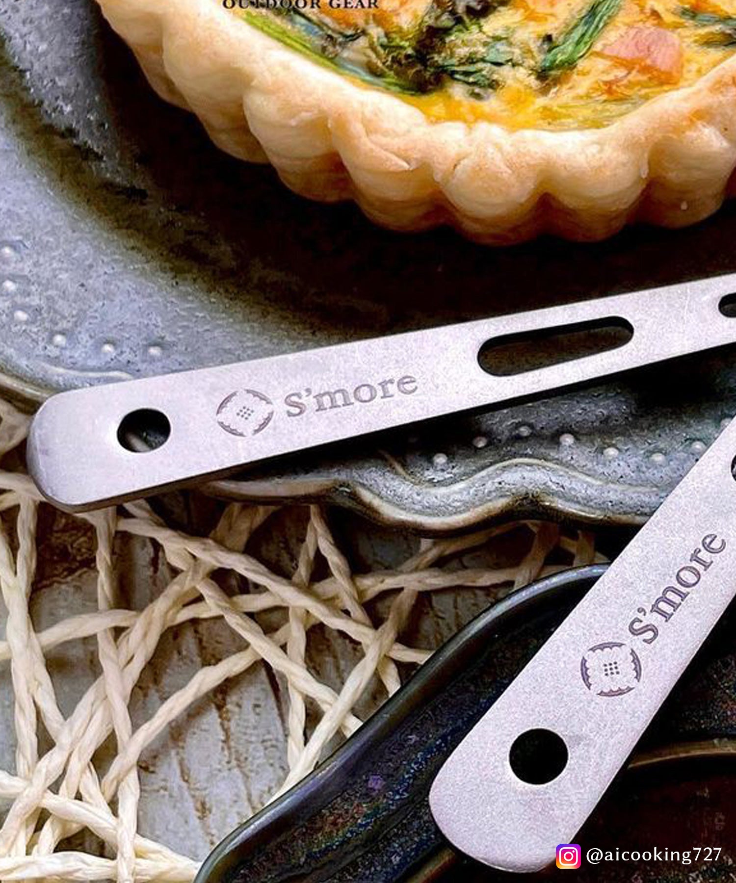S'more S'more 【smore】 New Product Smore Cutlery 4-Piece Set