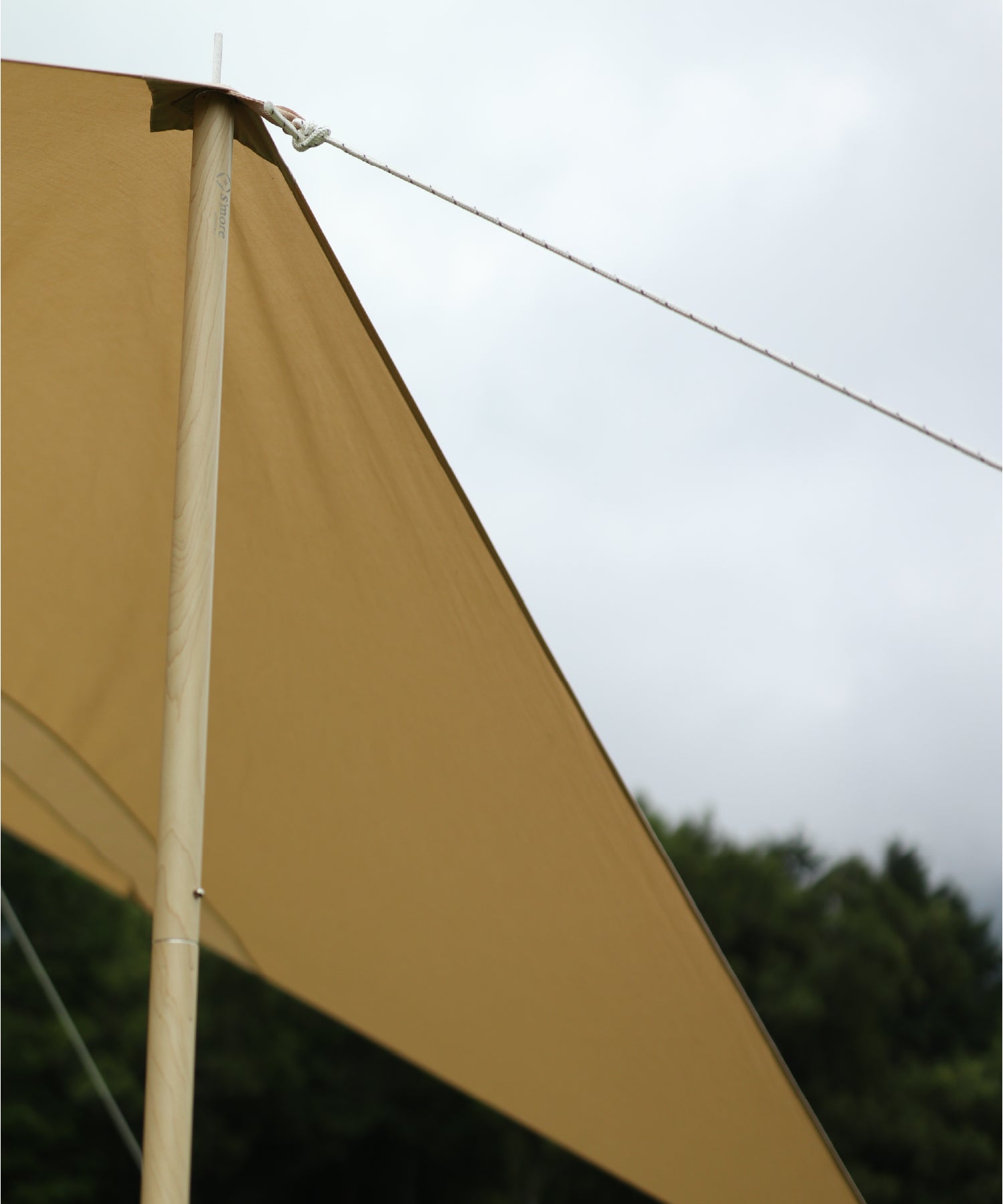 斯莫爾 S'more 【S'more / Alumi pole 2.4 woodi 】 鋁桿 2.4 木質 直徑28mm 高度120～240cm