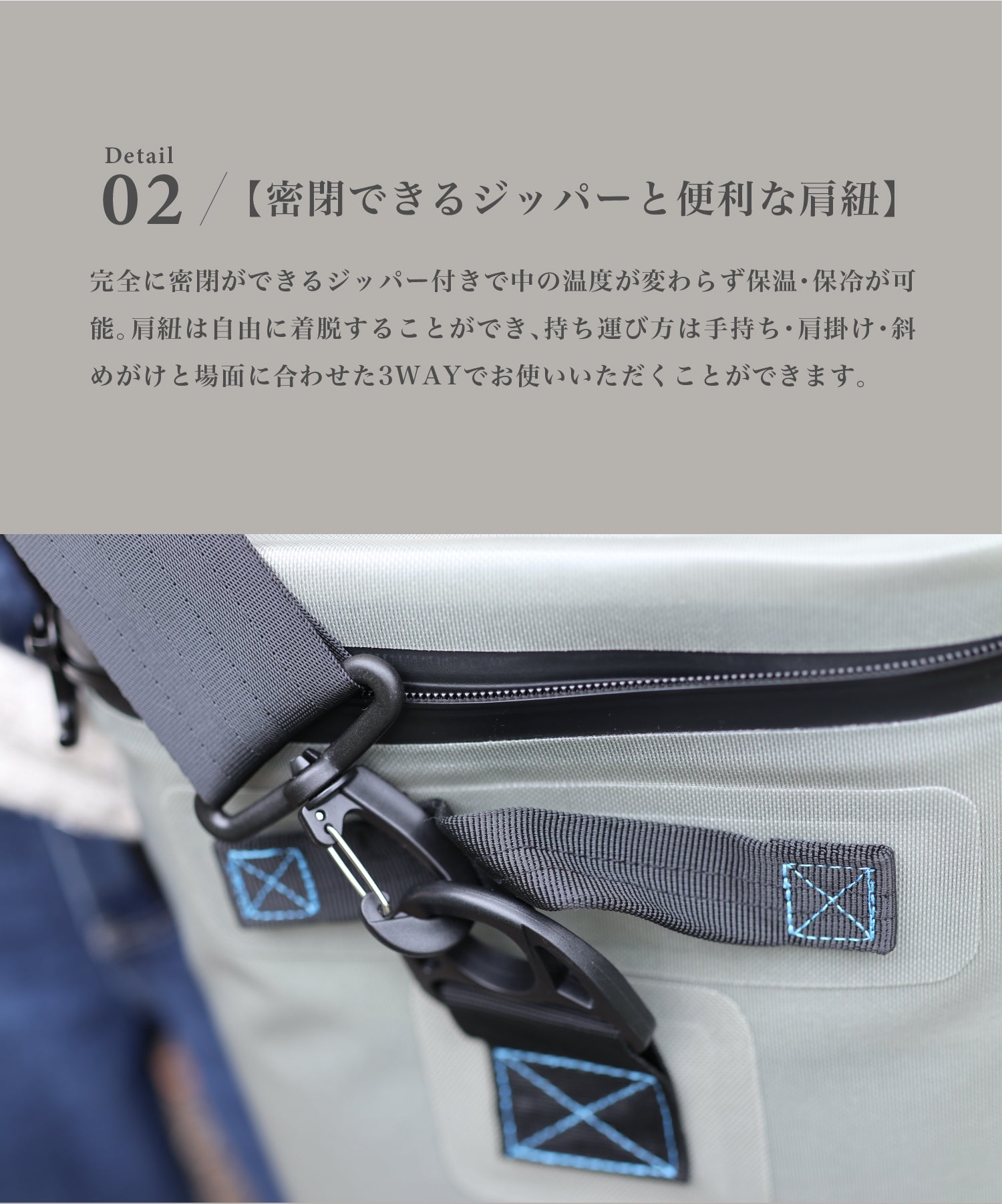 スモア S'more 【S'more /Becool cooler bag20】 クーラーボックス 大型 20L （グレー） グレー