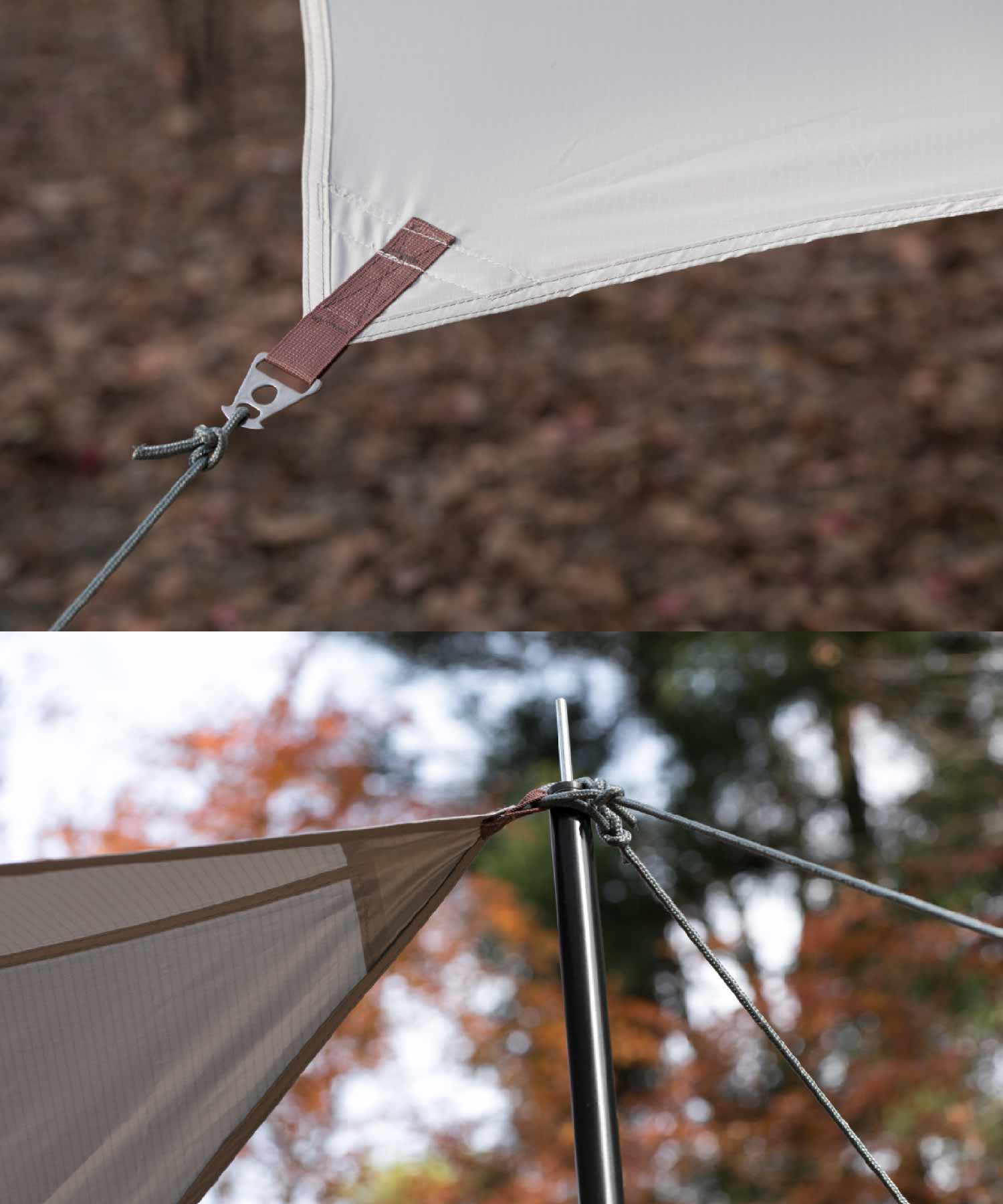 スモア S'more 【S'more / Tarp420 】 ヘキサタープ タープテント タープ テント ポリエステル キャンプ おしゃれ 防水 UVカット アウトドア 日除け バー