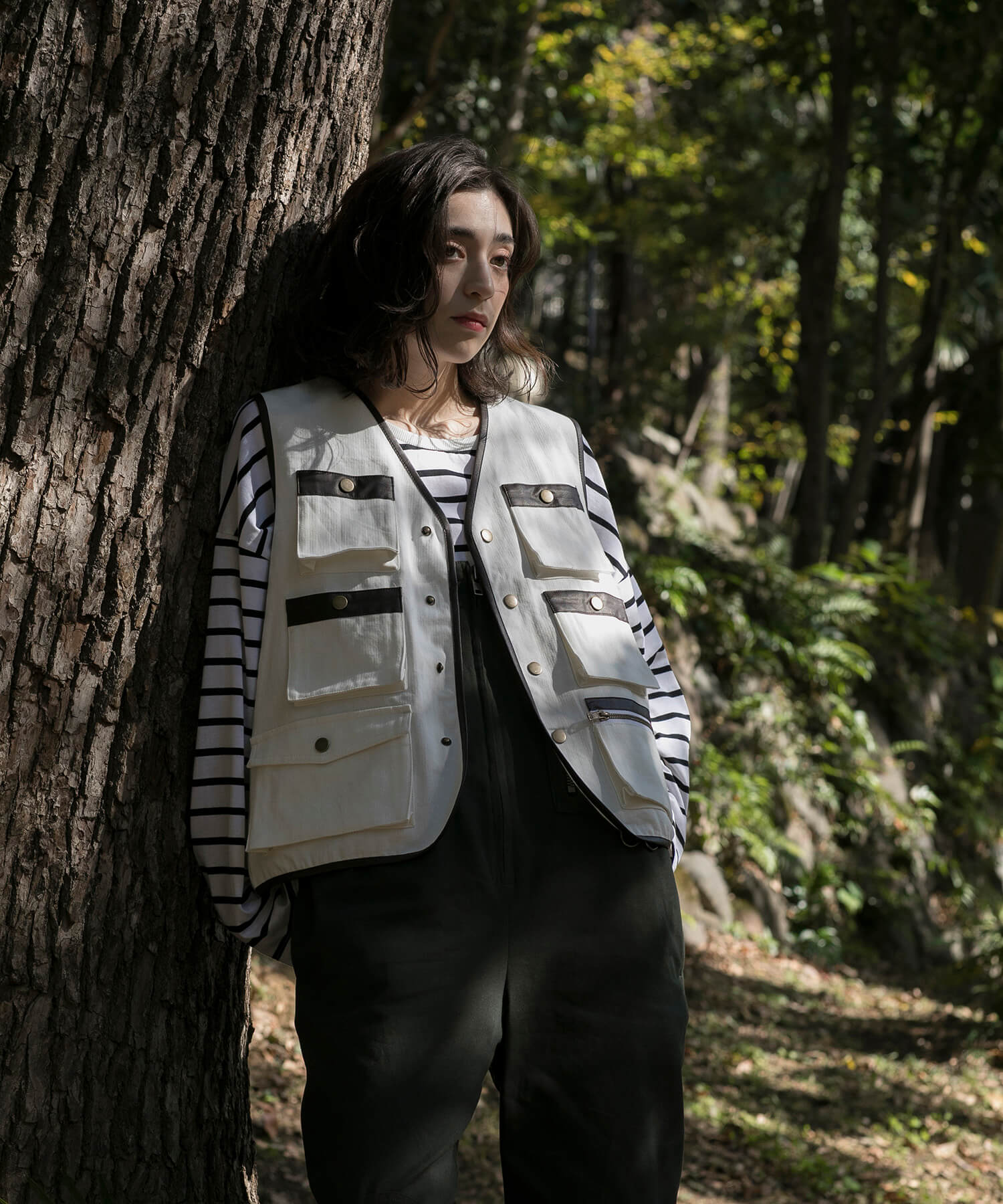S'more S'more 【 S'more 】6POCKETS COTTON 100% VEST