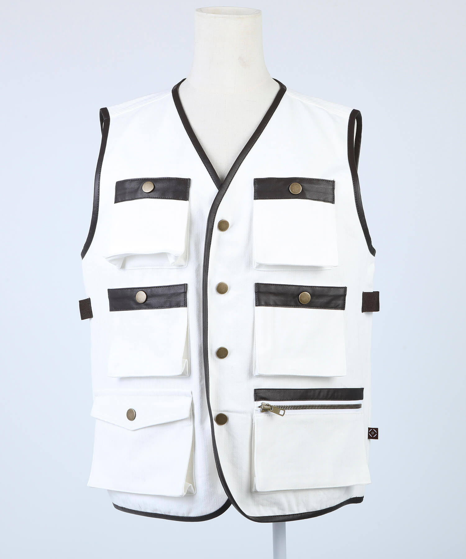 S'more S'more 【 S'more 】6POCKETS COTTON 100% VEST