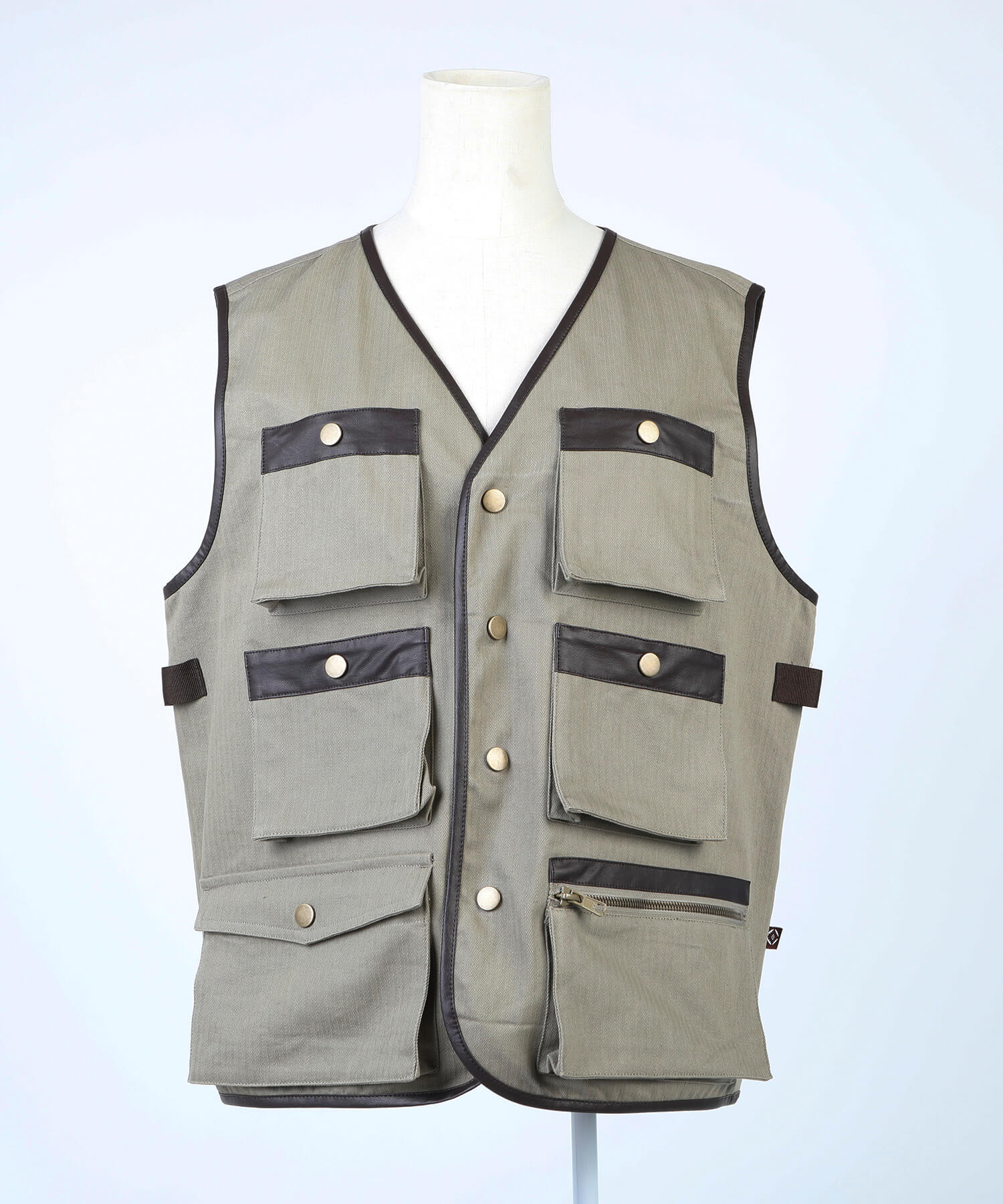 S'more S'more 【 S'more 】6POCKETS COTTON 100% VEST