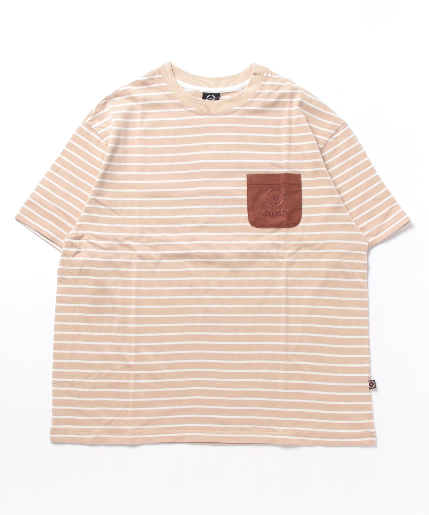 スモア S'more BORDER POCKET S/S T SHIRTS