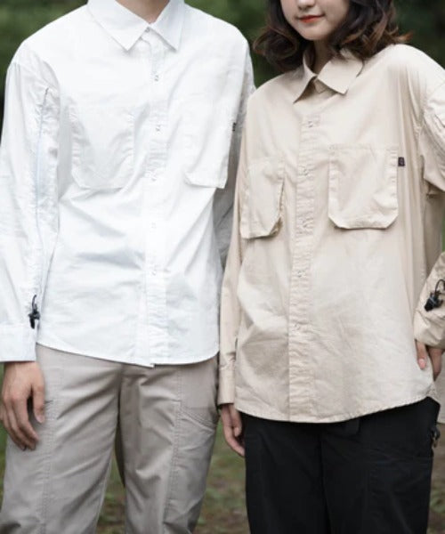 スモア S'more 【 S'more / dungaree shirt 】火の粉に強い綿100%ダンガリーシャツ