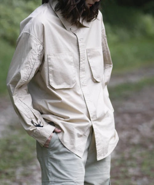 スモア S'more 【 S'more / dungaree shirt 】火の粉に強い綿100%ダンガリーシャツ