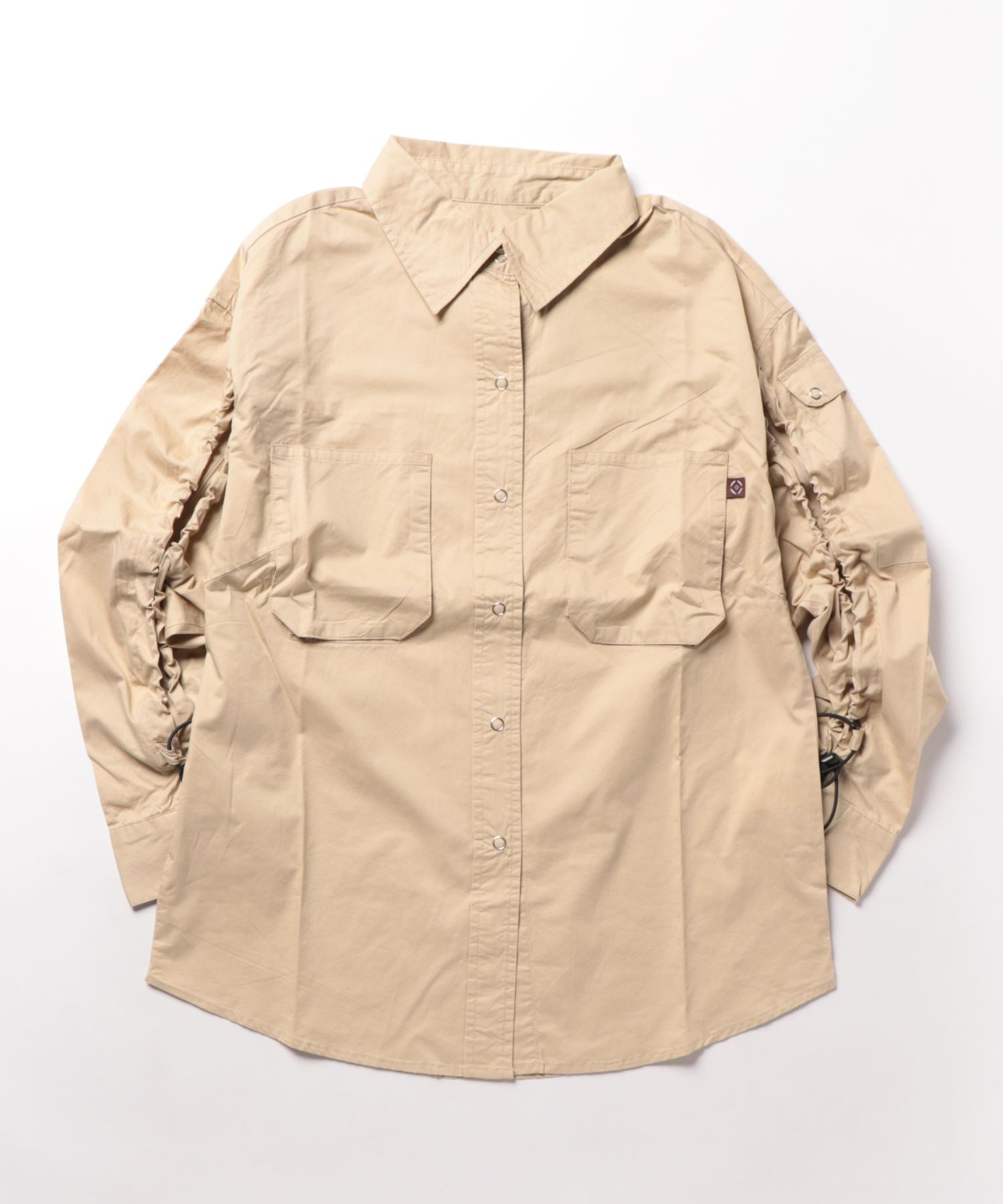 スモア S'more 【 S'more / dungaree shirt 】火の粉に強い綿100%ダンガリーシャツ