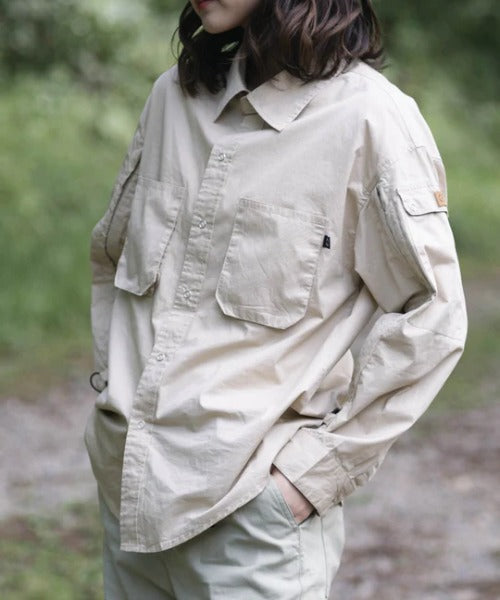 スモア S'more 【 S'more / dungaree shirt 】火の粉に強い綿100%ダンガリーシャツ