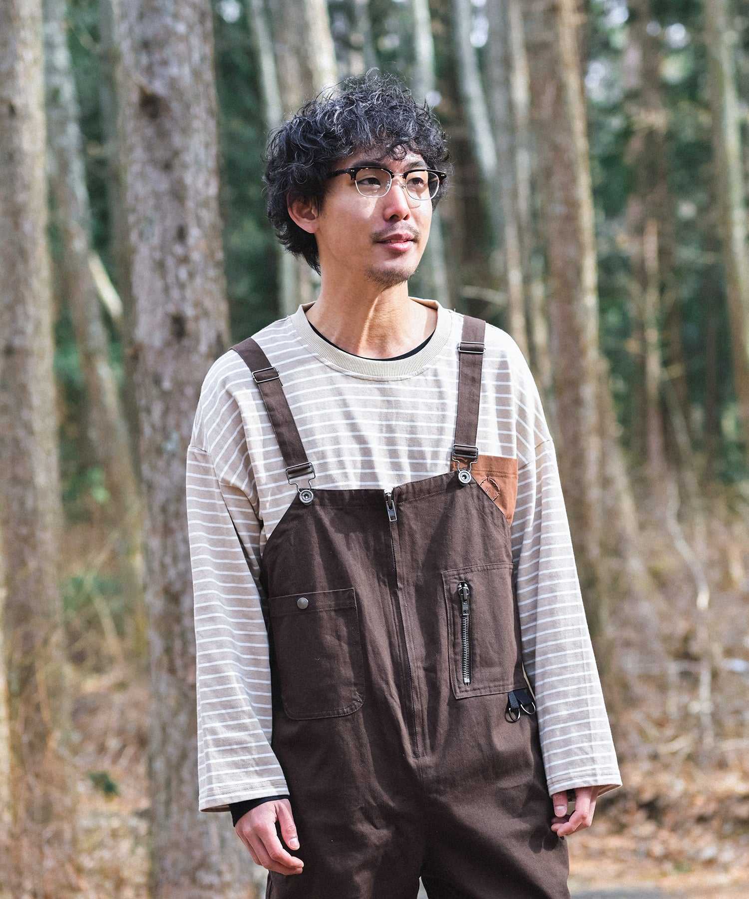 スモア S'more 【 S'more / BORDER POCKET L/S T SHIRTS 】 長袖tシャツ