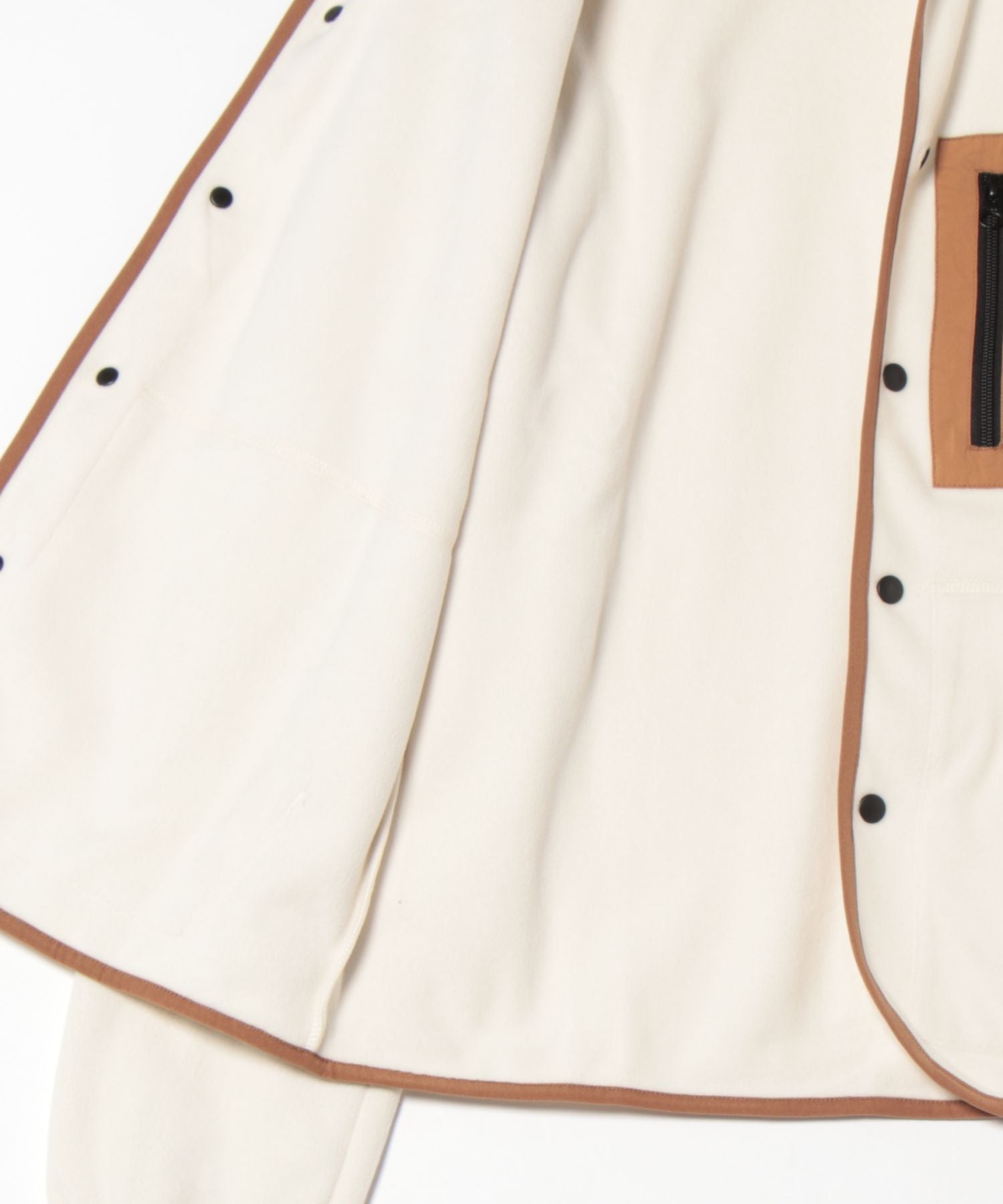 スモア S'more S'more/Fleece pocket cardigan （ベージュ） ベージュ