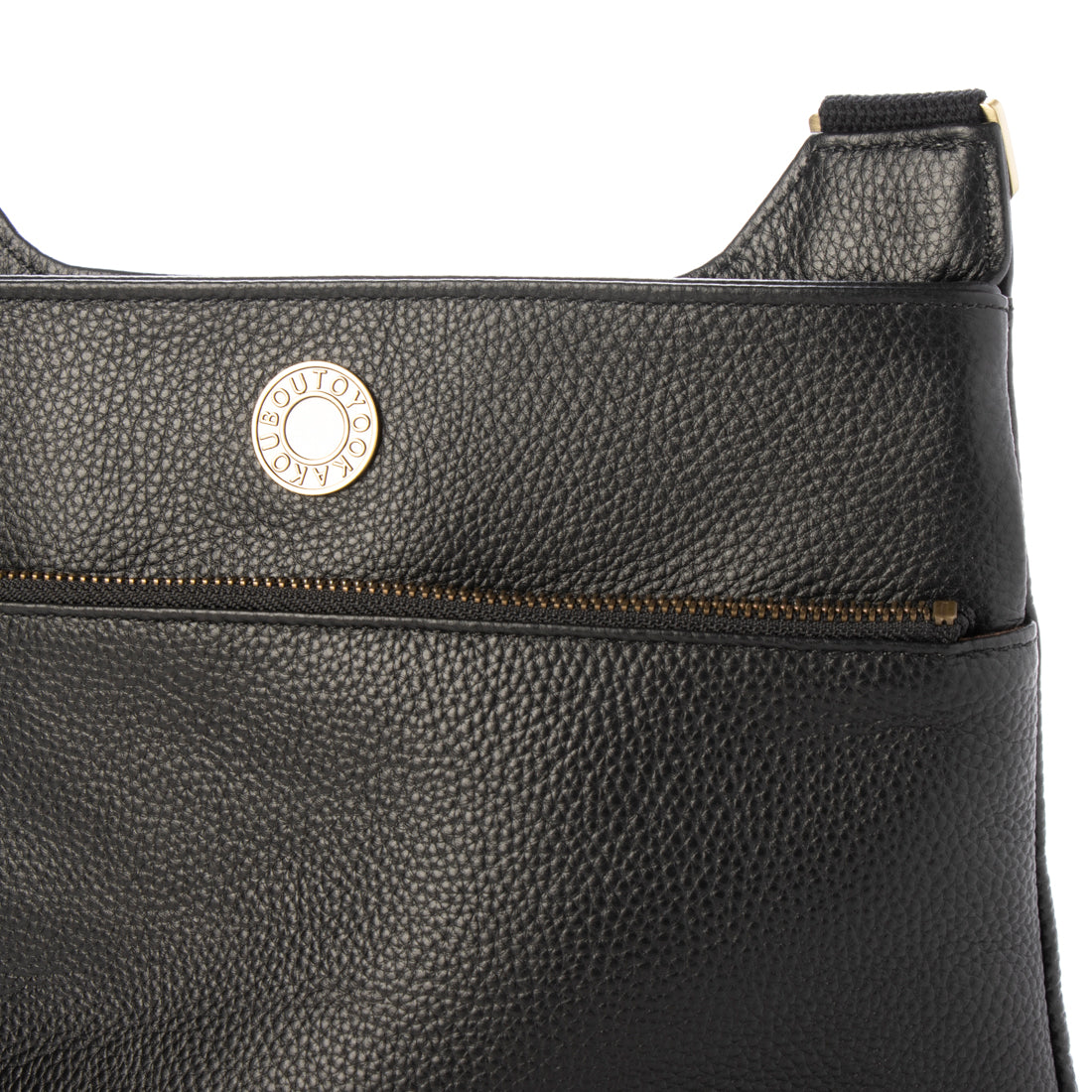 Toyooka Workshop Cowhide Medallion Body Shoulder Bag