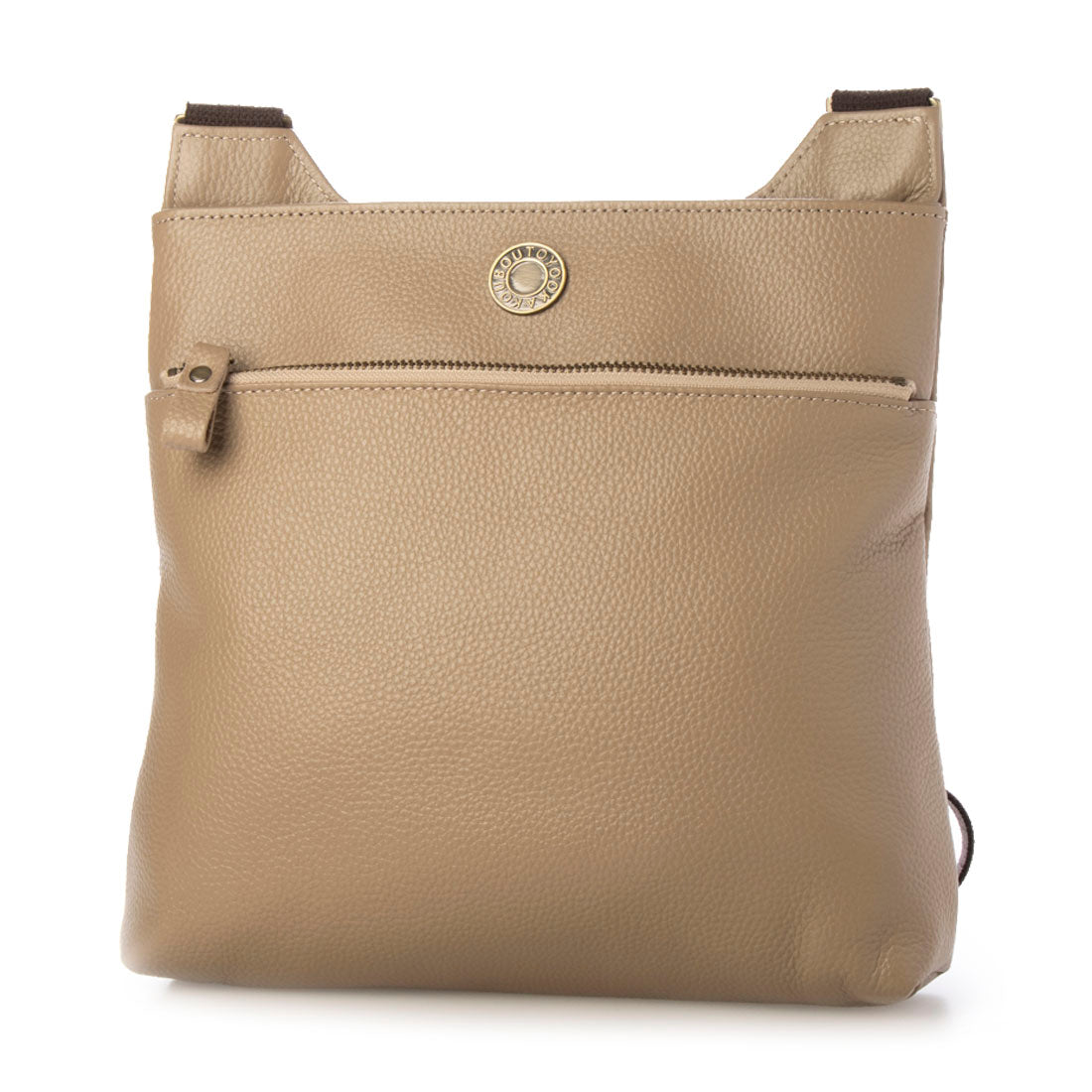 Toyooka Workshop Cowhide Medallion Body Shoulder Bag
