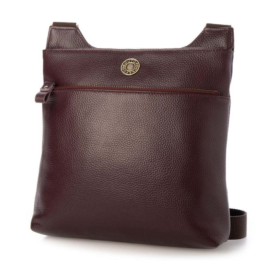 Toyooka Workshop Cowhide Medallion Body Shoulder Bag