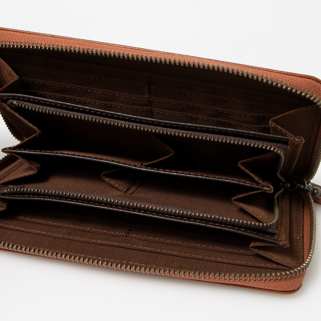 Toyooka Workshop Cowhide Long Wallet with Divided Coin Section