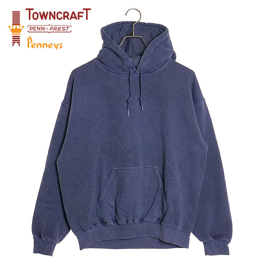 タウンクラフト TOWNCRAFT 90s pigment pull hoodie navy [tc22s020 FW24] （navy） navy