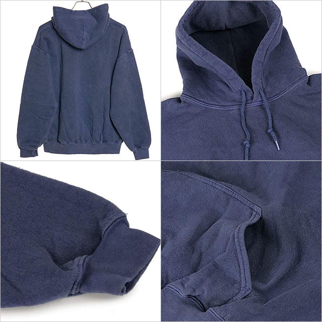 タウンクラフト TOWNCRAFT 90s pigment pull hoodie navy [tc22s020 FW24] （navy） navy