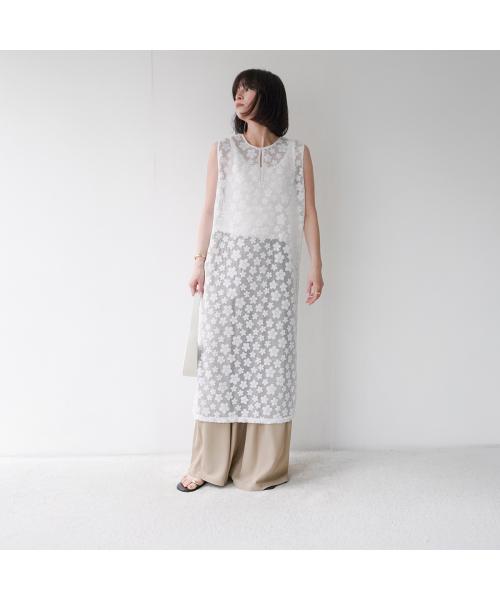 トラッゾドンナ TORRAZZO DONNA TORRAZZO DONNA ワンピース 6251-325 スパンコール メッシュ （19/BLACK） 19/BLACK