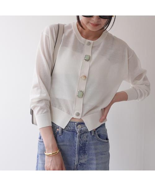 トラッゾドンナ TORRAZZO DONNA TORRAZZO DONNA カーディガン Bijou cardigan 6251-680 （91/SAXE） 91/SAXE