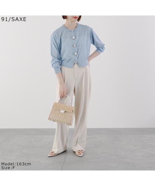 トラッゾドンナ TORRAZZO DONNA TORRAZZO DONNA カーディガン Bijou cardigan 6251-680 （91/SAXE） 91/SAXE