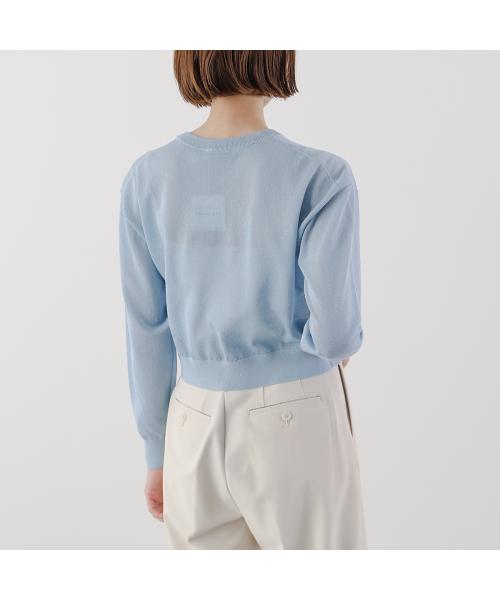 トラッゾドンナ TORRAZZO DONNA TORRAZZO DONNA カーディガン Bijou cardigan 6251-680 （91/SAXE） 91/SAXE