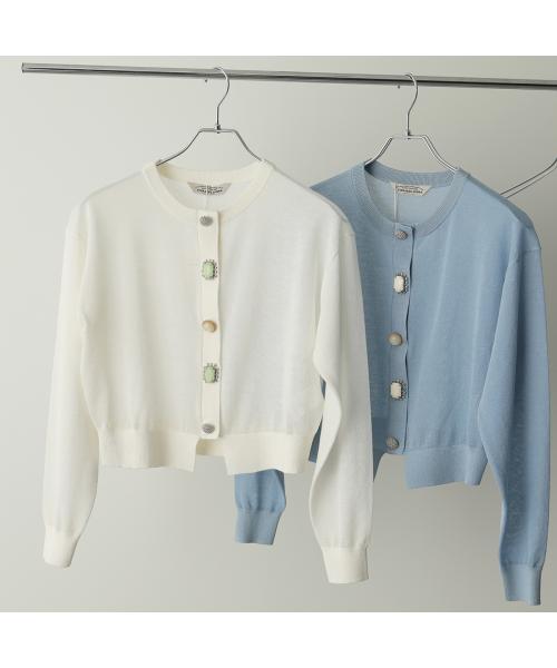 トラッゾドンナ TORRAZZO DONNA TORRAZZO DONNA カーディガン Bijou cardigan 6251-680 （91/SAXE） 91/SAXE