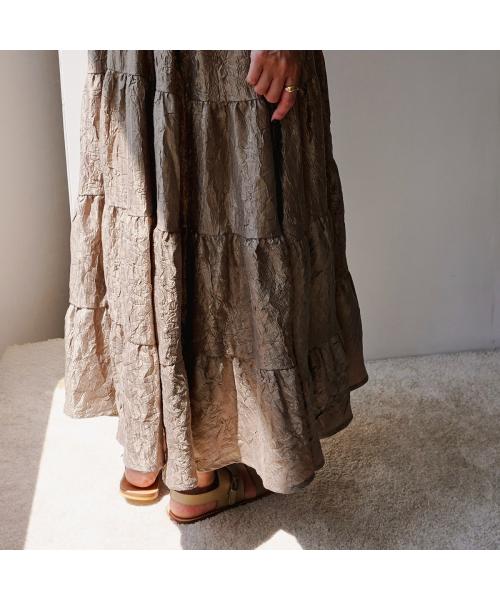 トラッゾドンナ TORRAZZO DONNA TORRAZZO DONNA ワンピース 6251-322 Vネック ノースリーブ （29/KHAKI） 29/KHAKI