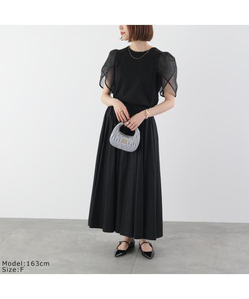 トラッゾドンナ TORRAZZO DONNA TORRAZZO DONNA カットソー Tulip sleeve T-shirt 6252-421 （05/WHITE/ホワイト） 05/WHITE/ホワイト
