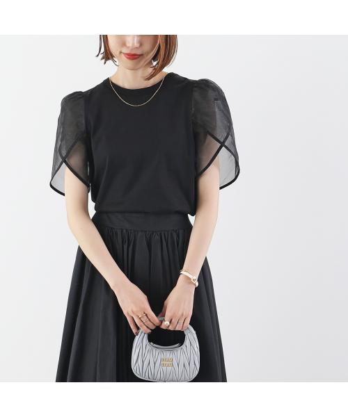 トラッゾドンナ TORRAZZO DONNA TORRAZZO DONNA カットソー Tulip sleeve T-shirt 6252-421 （05/WHITE/ホワイト） 05/WHITE/ホワイト
