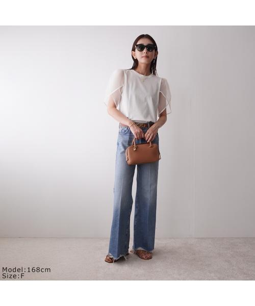 トラッゾドンナ TORRAZZO DONNA TORRAZZO DONNA カットソー Tulip sleeve T-shirt 6252-421 （05/WHITE/ホワイト） 05/WHITE/ホワイト