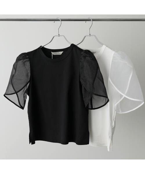 トラッゾドンナ TORRAZZO DONNA TORRAZZO DONNA カットソー Tulip sleeve T-shirt 6252-421 （05/WHITE/ホワイト） 05/WHITE/ホワイト