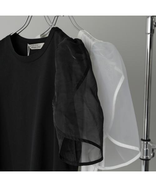 トラッゾドンナ TORRAZZO DONNA TORRAZZO DONNA カットソー Tulip sleeve T-shirt 6252-421 （05/WHITE/ホワイト） 05/WHITE/ホワイト